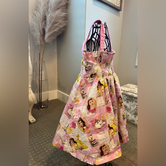 Girls Disney Belle dress size small 7/8 - Picture 2 of 6